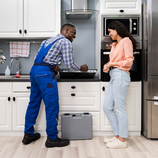 can you provide an estimate for cooktop repair before beginning any work in Bethel